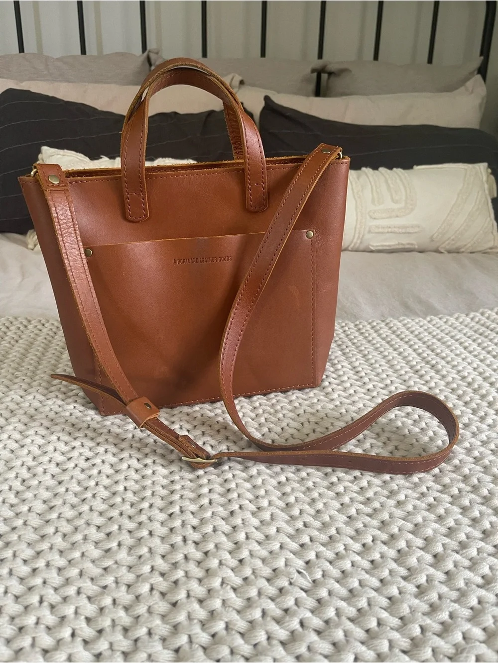 Portland Leather Mini Crossbody Bag